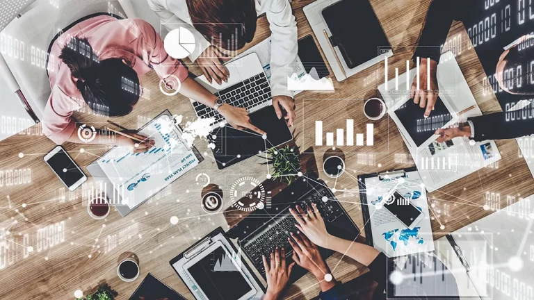 Bild Analyse Digitales Marketing-Ökosystem